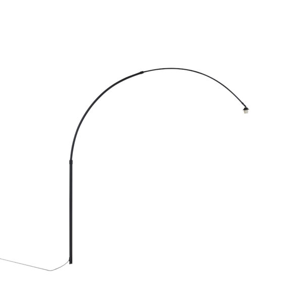 booglampen Boog voor Booglamp XXL zwart Staal Zwart Dit frame is speciaal gemaakt de zwart. De reikwijdte van boog verstelbaar minimaal 205 cm naar maximaal 264