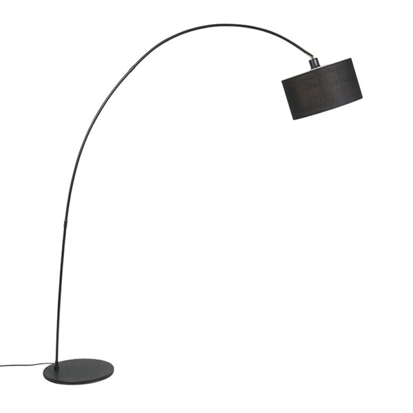 Smart moderne booglamp zwart incl. WiFi G95 - Vinossa - Afbeelding 2