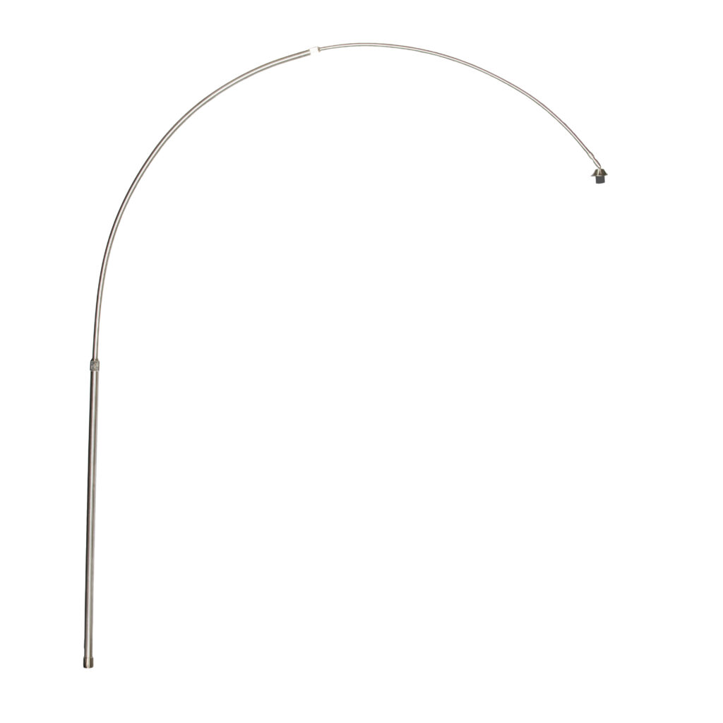 booglampen Stalen boog voor booglamp XXL Staal Frame speciaal gemaakt de Booglamp afgewerkt in staal. De is verstelbaar en heeft een lengte van 40 cm breedte