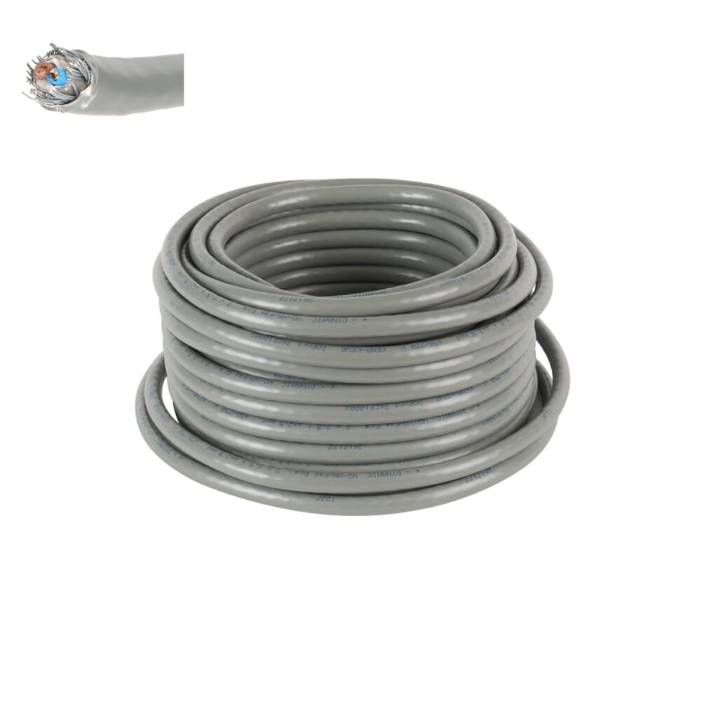 diversen Grondkabel op rol Eca 2x25 MM2 25 MTR Grijs Deze grondkabel is een installatiekabel voor verbindingen in de woningbouw en bedrijfsbouw zoals aangegeven