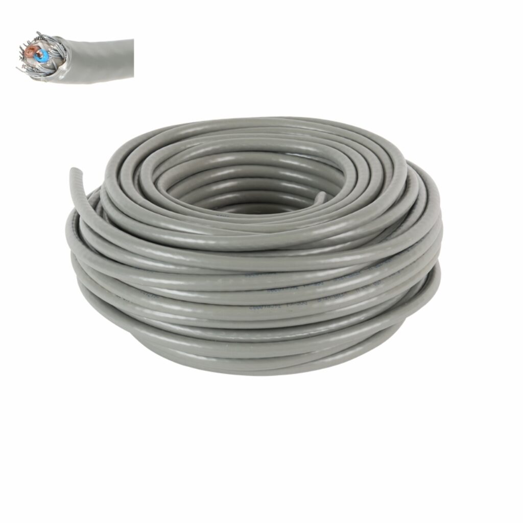 diversen Grondkabel op rol Eca 2x25 MM2 50 MTR Grijs Deze grondkabel is een installatiekabel voor verbindingen in de woningbouw en bedrijfsbouw zoals aangegeven