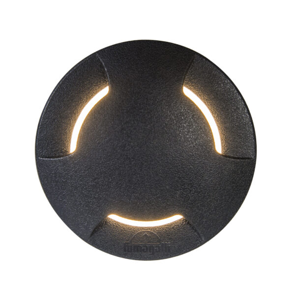 Moderne buiten grondspot zwart incl. LED IP67 - Ceci 2 - Afbeelding 2