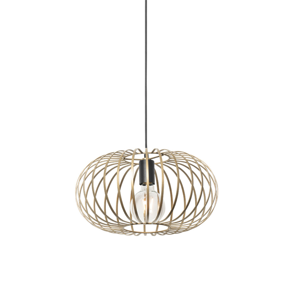 hanglampen Design hanglamp messing Johanna Staal Haal meer sfeer in huis met Deze stalen staat prachtig boven je eettafel salontafel of de slaapkamer. De heeft