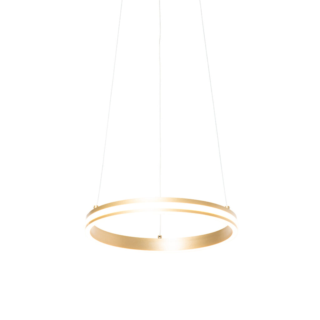 hanglampen Design hanglamp messing incl. LED dimbaar Navara AluminiumKunststofStaal Hanglamp maakt jouw interieur nog Zijn strakke design zorgt ervoor dat hij