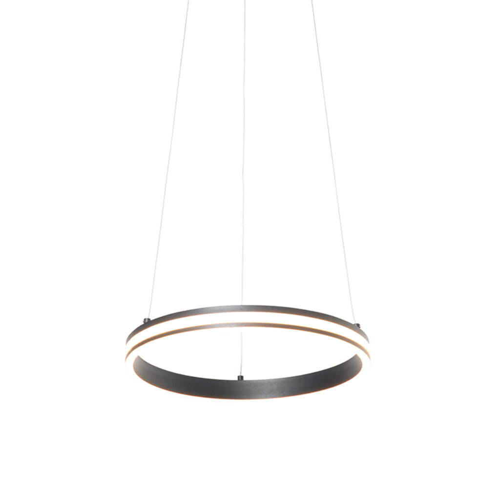 hanglampen Design hanglamp zwart incl. LED dimbaar Navara AluminiumKunststofStaal Zwart Hanglamp maakt jouw interieur nog Zijn strakke design zorgt ervoor dat
