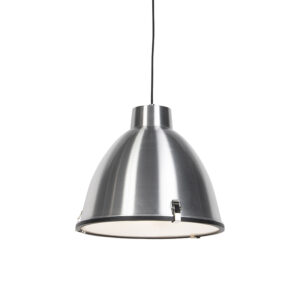 hanglampen hanglamp aluminium 38 cm dimbaar Anteros AluminiumGlasTouw Aluminium Een musthave die niet mag ontbreken in jouw inrichting is deze stoere Anteros.
