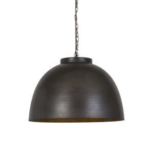 hanglampen hanglamp antiek bruin 60 cm Hoodi Staal Bruin Als je op zoek bent naar een stoere die jouw interieur helemaal compleet Dan is deze wat voor Met zijn