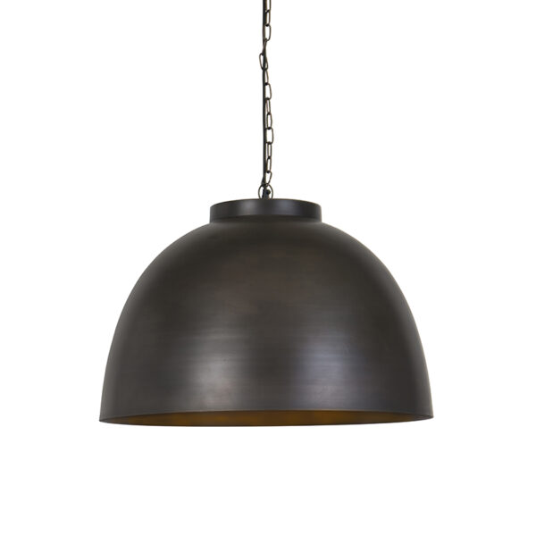 hanglampen hanglamp antiek bruin 60 cm Hoodi Staal Bruin Als je op zoek bent naar een stoere die jouw interieur helemaal compleet Dan is deze wat voor Met zijn