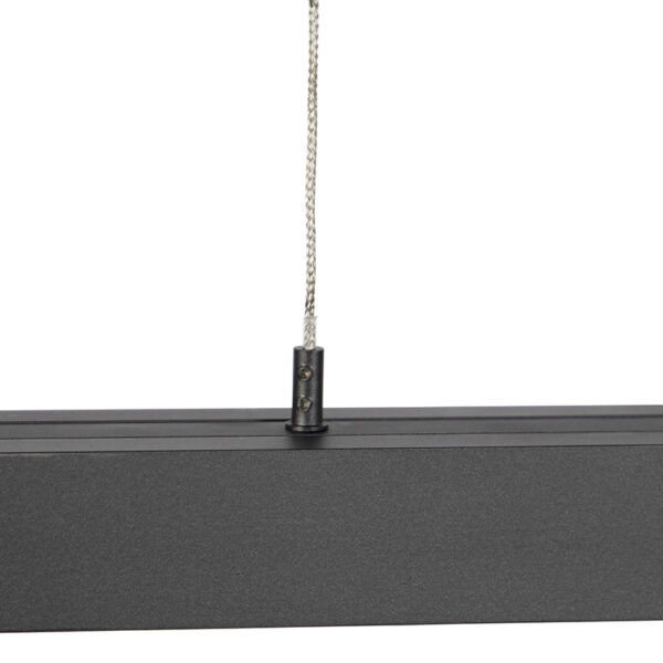 Hanglamp antraciet incl. LED en dimmer verstelbaar - Juliet - Afbeelding 2