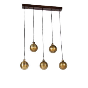 hanglampen hanglamp brons met hout Haicha HoutStaal Brons Nee je hebt het niet te hoog in bol. Deze bolvormige is de perfecte toevoeging aan bijvoorbeeld