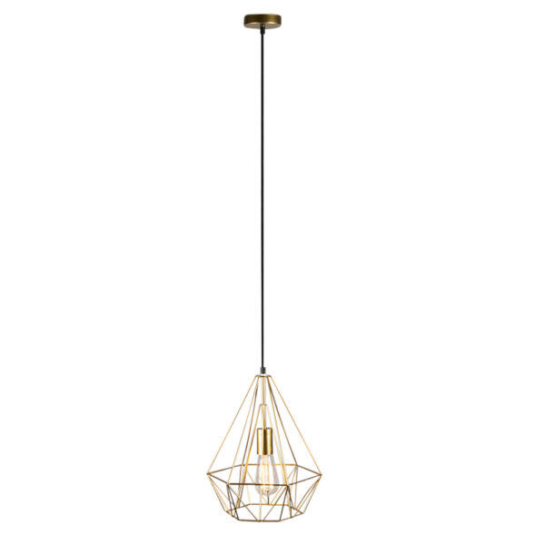 Industriële hanglamp goud - Carcass - Afbeelding 2