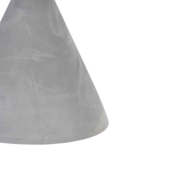 Industriële hanglamp grijs met zwart 3-lichts - Steypa - Afbeelding 2