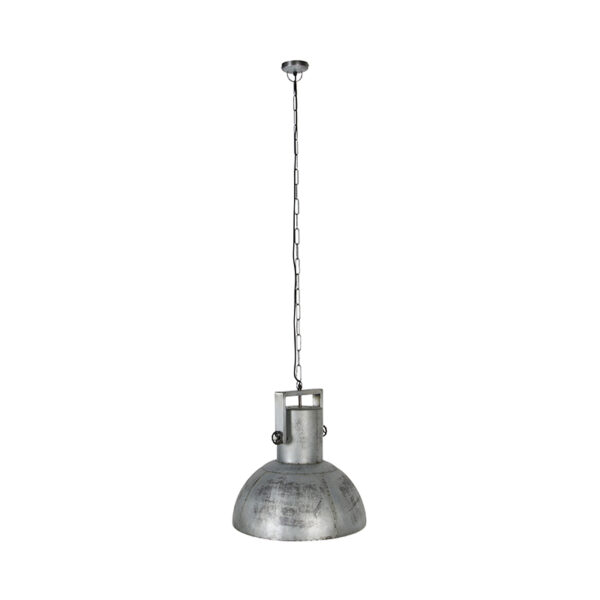 Industriële hanglamp grijs 40 cm - Samia Sabo - Afbeelding 2