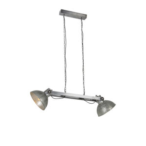 hanglampen hanglamp grijs Samia Sabo Staal Deze stoere zorgt voor een look in Hij is afgewerkt met oud grijze kleur wat hem ultieme geeft. De verstelbaar