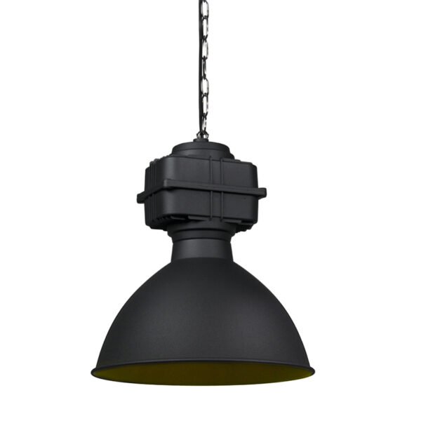 hanglampen hanglamp klein mat zwart Sicko Staal Zwart Deze fabriekslamp geeft je interieur net dat stoere randje. De lamp is vervaardigd uit metaal in een