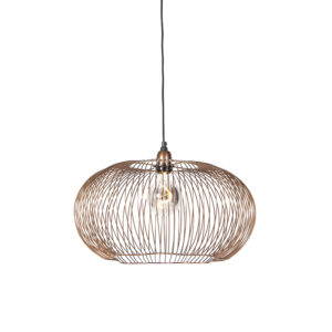 hanglampen hanglamp koper 49 cm Finn Staal Koper is niet alleen een tijdloze lamp maar ook nog eens heel erg on trend. Een die je kamer ruimtelijk gevoel zal