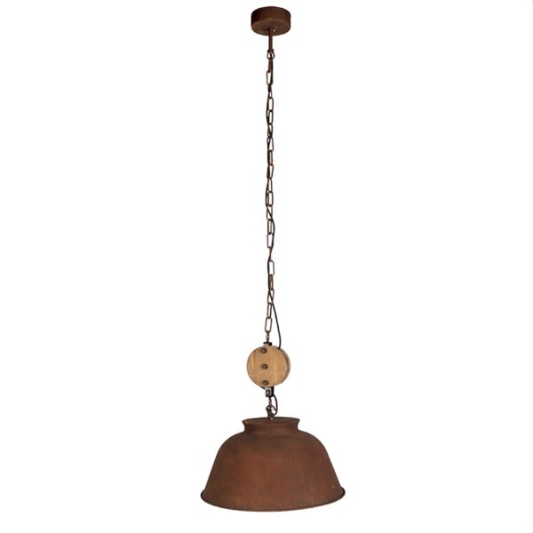 Industriële hanglamp roest - Bax - Afbeelding 2