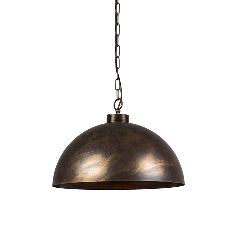 hanglampen hanglamp roestbruin 50 cm Magna Classic Metaal Roestbruin De is van onze favorieten. Hij past perfect in een stoer en industrieel interieur. Een