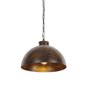 hanglampen hanglamp roestbruin 35 cm Magna Classic Staal Roestbruin De is van onze favorieten. Hij past perfect in een stoer en industrieel interieur. Een