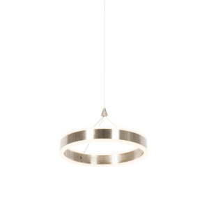 hanglampen Hanglamp staal 30 cm incl. LED dimbaar Lyani AluminiumStaalKunststof Staal Soms hoeft een lamp niet veel poespas te zijn om perfect in je interieur