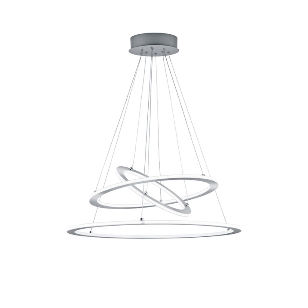 hanglampen Hanglamp staal incl. LED dimbaar Tijn Staal Wauw een echte blikvanger deze Bedenk eens hoe mooi boven de eettafel of op kantoor zou staan. De