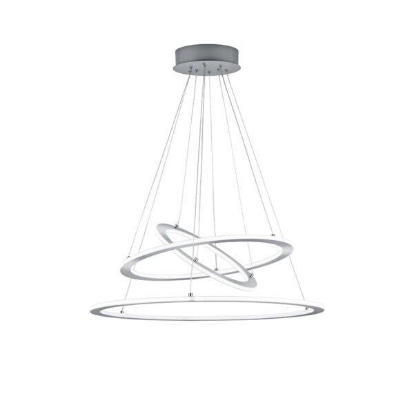 hanglampen Hanglamp staal incl. LED dimbaar Tijn Staal Wauw een echte blikvanger deze Bedenk eens hoe mooi boven de eettafel of op kantoor zou staan. De