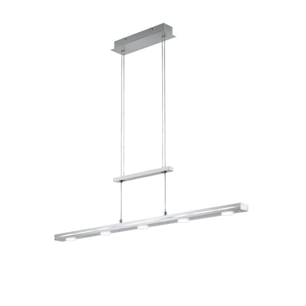 Hanglamp staal incl. LED met touch 3-staps dimbaar - Sanne - Afbeelding 2
