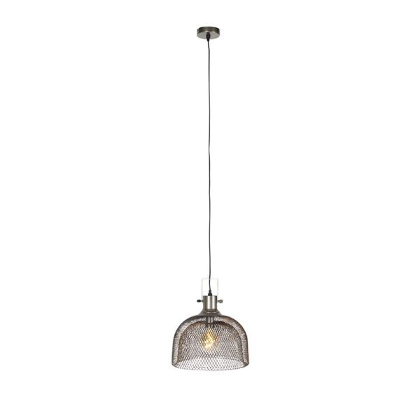 Industriële hanglamp staal - Maze - Afbeelding 2
