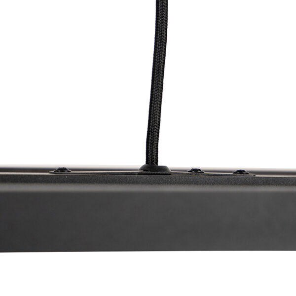 Industriële hanglamp zwart 4-lichts - Big Cage 2 - Afbeelding 2