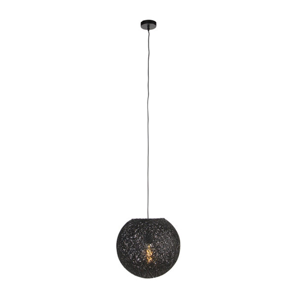 Hanglamp zwart 35 cm - Corda - Afbeelding 2