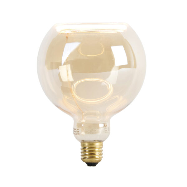 Hanglamp zwart 3-lichts incl. deco G125 en G150 G200 - Cava - Afbeelding 2