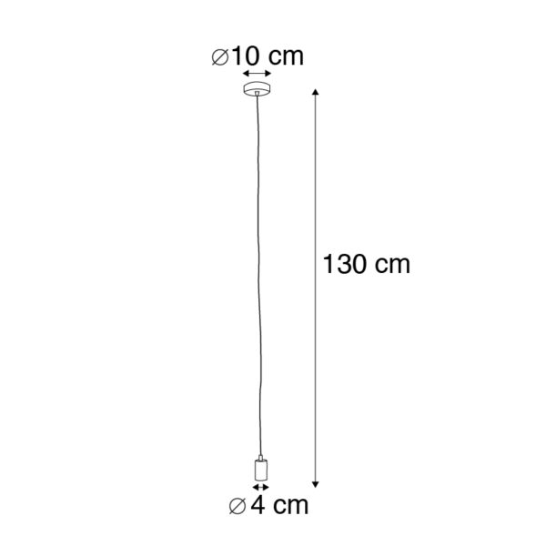 Industriële hanglamp zwart - Facil - Afbeelding 3