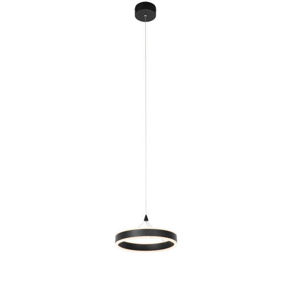 Hanglamp zwart 30 cm incl. LED 3-staps dimbaar - Lyani - Afbeelding 2