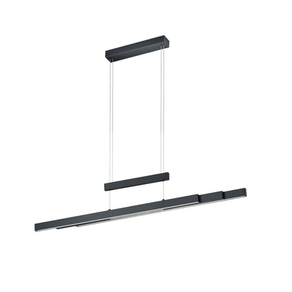 hanglampen Hanglamp zwart incl. LED dimbaar Sofie Staal Zwart Een echte blikvanger voor in huis de hanglamp Zijn zwarte kleur brengt maakt hem tijdloos en
