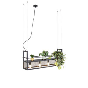 hanglampen hanglamp zwart met gaas Cage Rack Staal Zwart Een van onze toppers is Deze heeft namelijk een gaasstructuur om de lichtbronnen heen daardoor krijg je