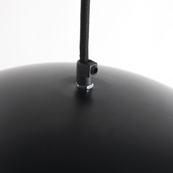 Industriële hanglamp zwart met goud 50 cm - Magna Eco - Afbeelding 2