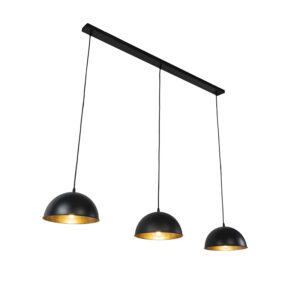 hanglampen hanglamp zwart met goud Magnax Staal Zwart Deze stoere komt uit de serie. Kenmerkend voor deze serie is dat lampen allemaal aan binnenzijde een