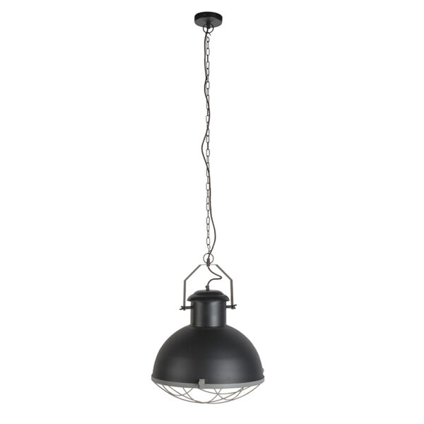 Industriële hanglamp zwart met grijs - Engine - Afbeelding 2