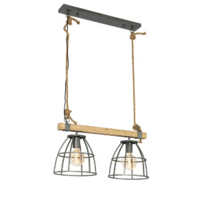 hanglampen hanglamp zwart met hout Arthur HoutStaal Bruin Kan jouw interieur wel een update Dan is wat je De gemaakt van staal en afgewerkt in het bruin zwart.