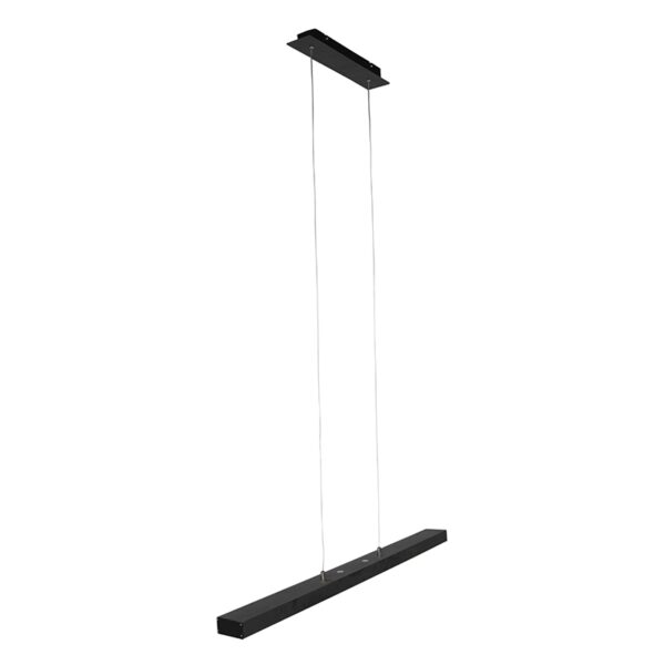 Hanglamp zwart vier staps dimbaar incl. LED met touch dimmer - Oganda - Afbeelding 2