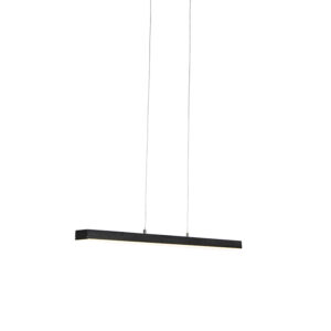 hanglampen Hanglamp zwart vier staps dimbaar incl. LED met touch dimmer Oganda KunststofStaal Zwart Op zoek naar iets Dan is deze zwarte zeker wat voor jou. De