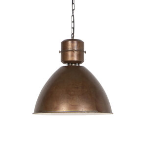 hanglampen Industriele hanglamp roest Flynn Staal Roestbruin De is de perfecte lamp voor in jouw interieur. Hij mooi afgewerkt een bronzen kleur wat hem echte