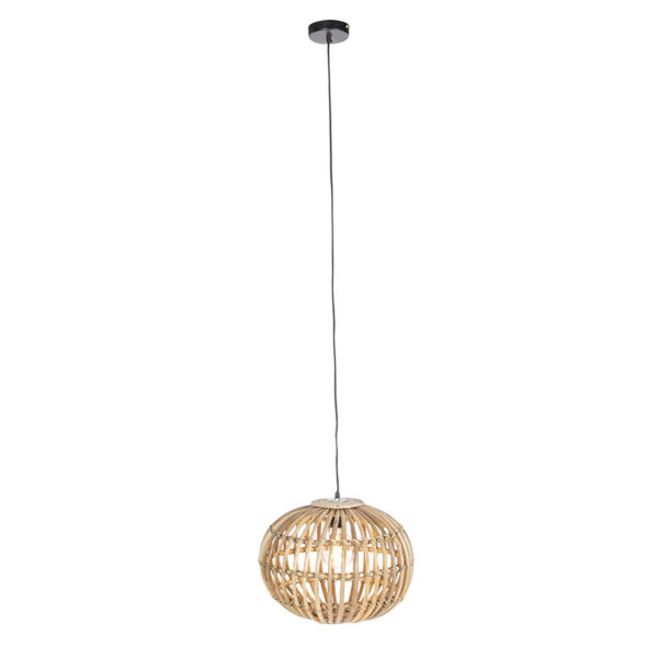 Landelijke hanglamp bamboe 40 cm - Canna - Afbeelding 2