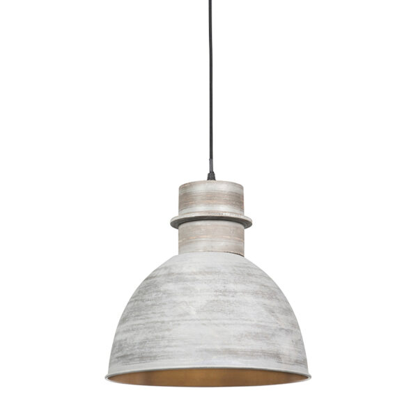 hanglampen Landelijke hanglamp grijs Dory Staal Grijs Hanglamp is een landelijke met rustieke grijze afwerking voor sfeervolle uitstraling. De lamp geschikt in
