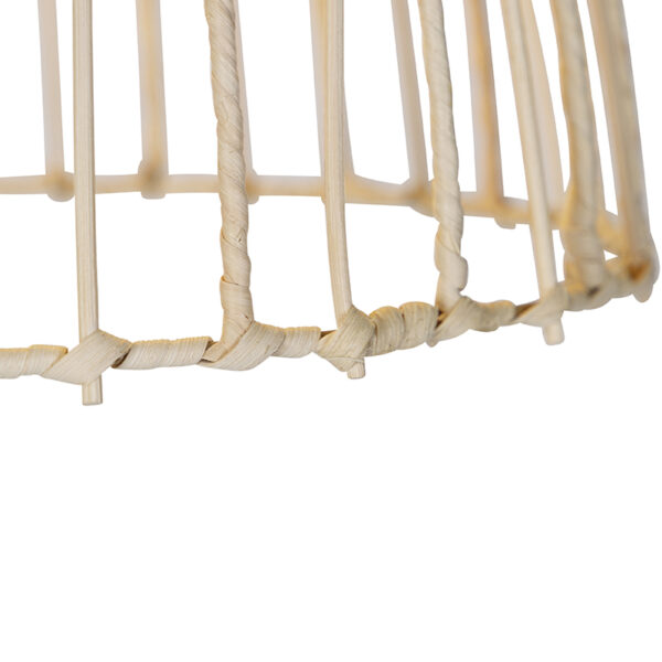 Landelijke hanglamp met 3 rotan kappen - Cava - Afbeelding 2