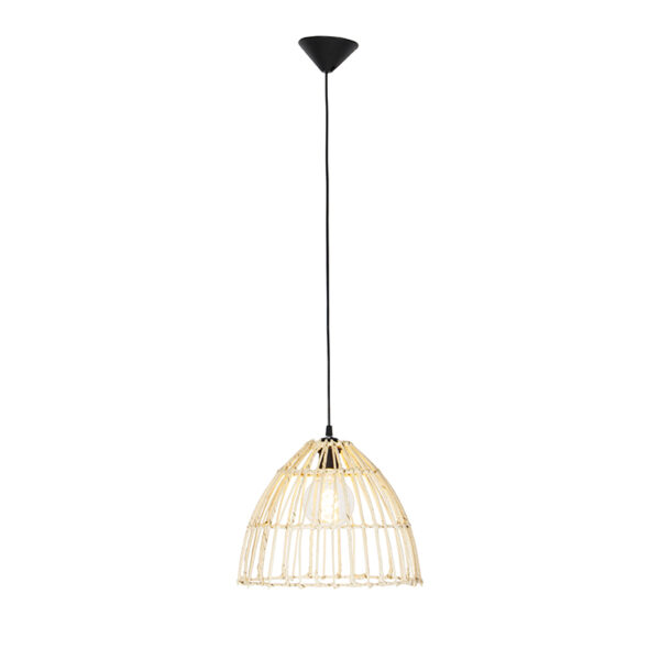 Landelijke hanglamp rotan 35 cm - Magna - Afbeelding 2