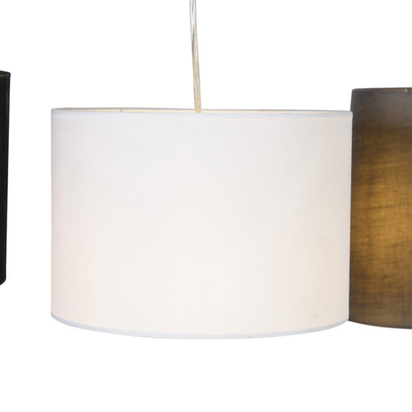 Landelijke hanglamp staal 5-lichts - Hermina - Afbeelding 3