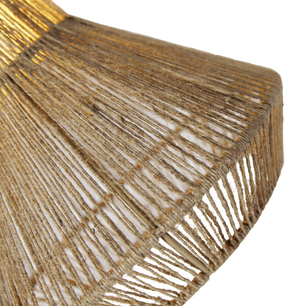 Landelijke hanglamp touw 3-lichts langwerpig - Jenthe - Afbeelding 2