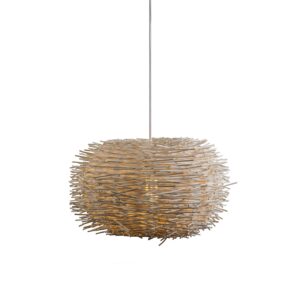 hanglampen Landelijke hanglamp wit rotan Hatch 45 HoutMetaal Wit een mooie natuurlook in je interieur met deze bijzondere lamp gemaakt van Onze is zo afgewerkt