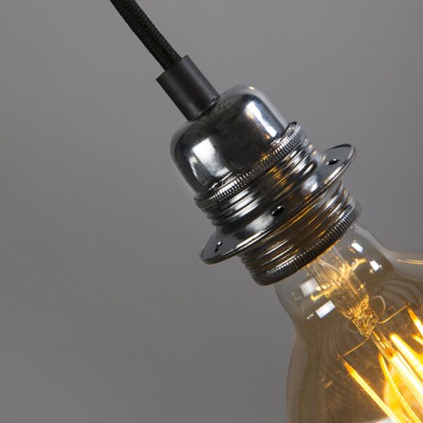 Moderne hanglamp chroom - Cava 5 - Afbeelding 2